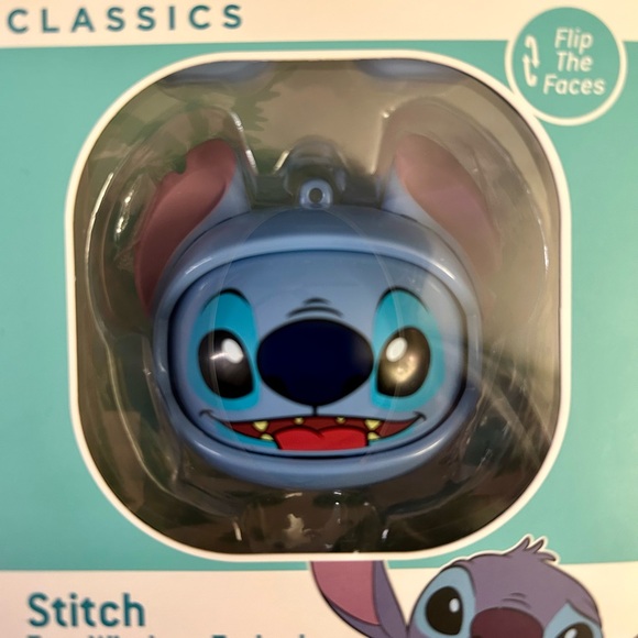 Disney Other - Disney Lilo & Stitch Wireless Earbud Case Cover Flip the Faces